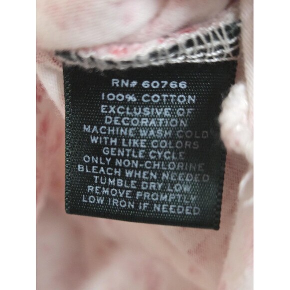 Lauren Ralph Lauren Cotton Pajama Set Womens XL White Red Floral Sleepwear PJ - Picture 11 of 13